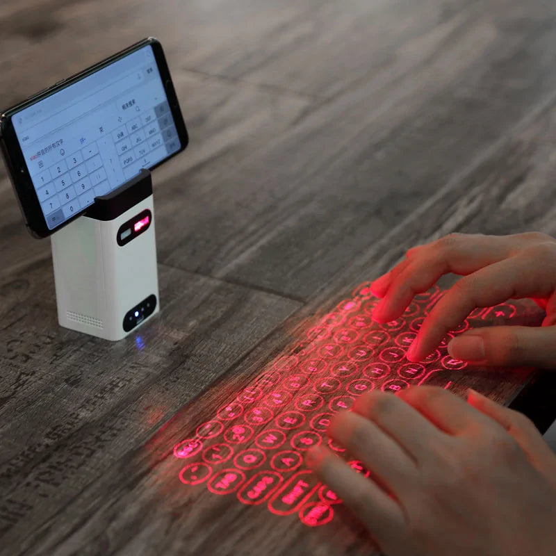 Bluetooth lasertoetsenbord